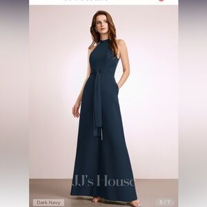 JJs House jumpsuit size 12 navy
